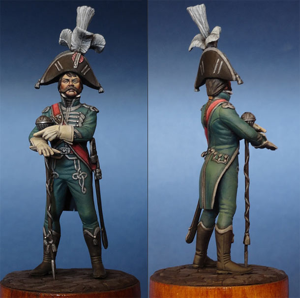 Figures: Tambour-major, French army, 1810 Figures: Tambour-major, French army, 1810