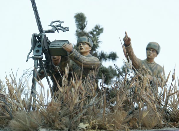 Dioramas and Vignettes: Chinese PLA Machine Gunners Dioramas and Vignettes: Chinese PLA Machine Gunners
