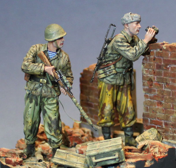 Dioramas and Vignettes: The hunt has begun. Stalingrad, 1942 Dioramas and Vignettes: The hunt has begun. Stalingrad, 1942