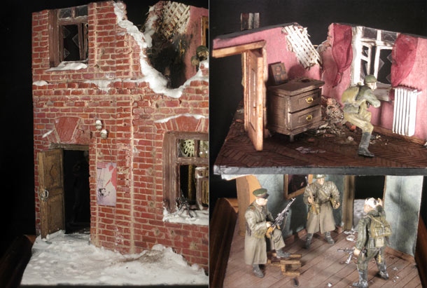 Dioramas and Vignettes: Frozen days Dioramas and Vignettes: Frozen days