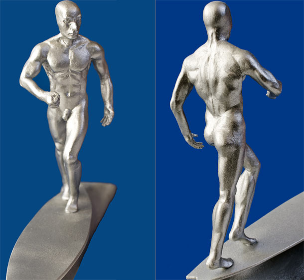 Sculpture: Silver Surfer Sculpture: Silver Surfer