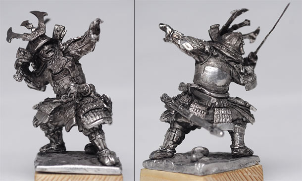 Sculpture: Samurai, XV-XVI cent. Sculpture: Samurai, XV-XVI cent.