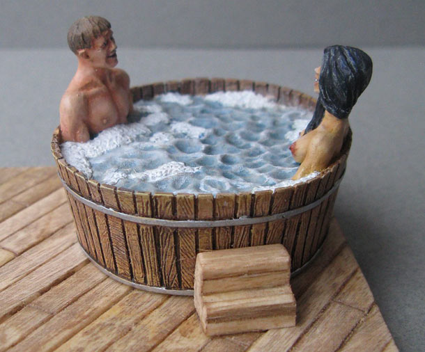 Dioramas and Vignettes: Ofuro Dioramas and Vignettes: Ofuro
