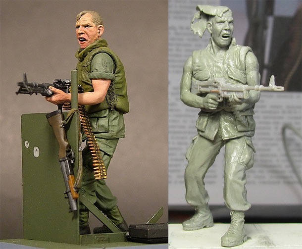 Sculpture: Machine gun rock'n'roll Sculpture: Machine gun rock'n'roll