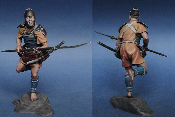Figures: Ashigaru, XIII-XIV cent. Figures: Ashigaru, XIII-XIV cent.