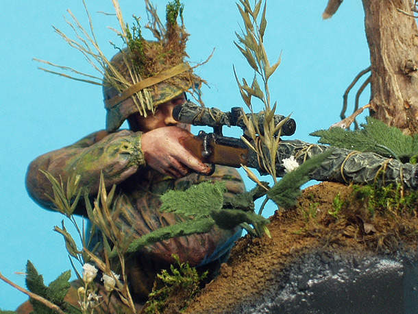 Dioramas and Vignettes: German Sniper Dioramas and Vignettes: German Sniper