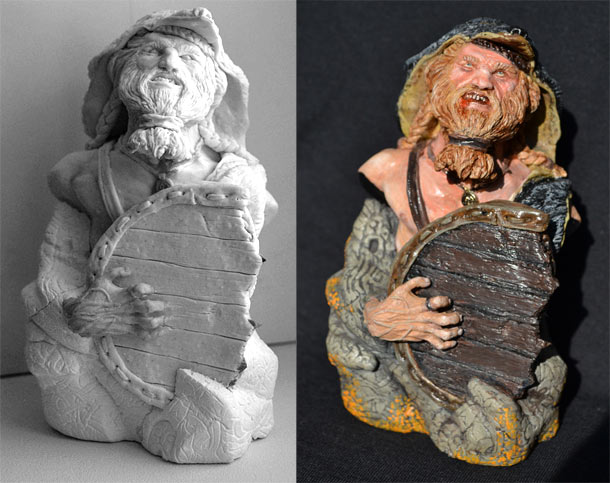 Sculpture: The Berserker Sculpture: The Berserker