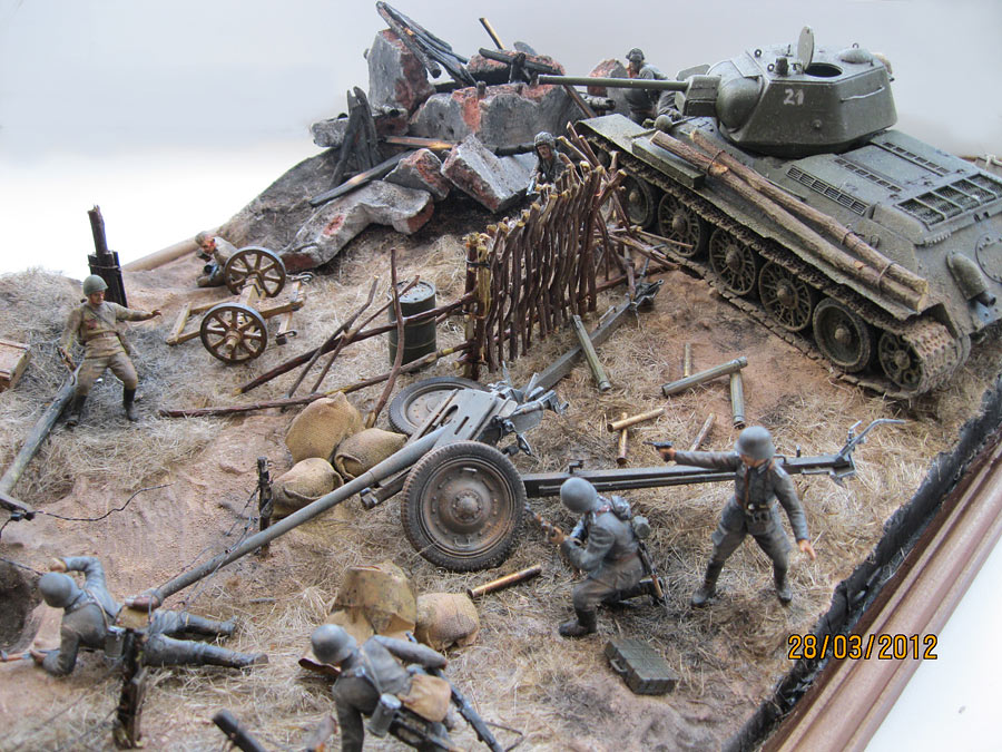 Photo 1 - The muddle. Kursk bulge, 1943 | Dioramas and Vignettes ...