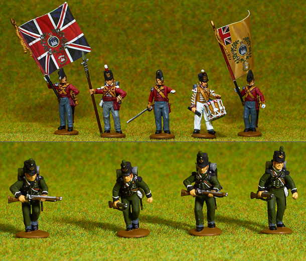 Figures: British line infantry, 1807 Figures: British line infantry, 1807