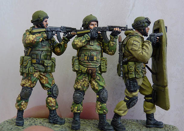 Dioramas and Vignettes: Assault group, Russian Federal Security Service Dioramas and Vignettes: Assault group, Russian Federal Security Service