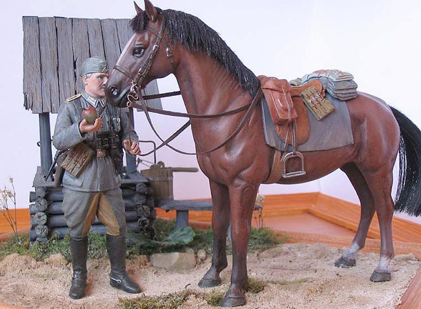 Dioramas and Vignettes: Wehrmacht Cavalry Oberwachtmeister Dioramas and Vignettes: Wehrmacht Cavalry Oberwachtmeister