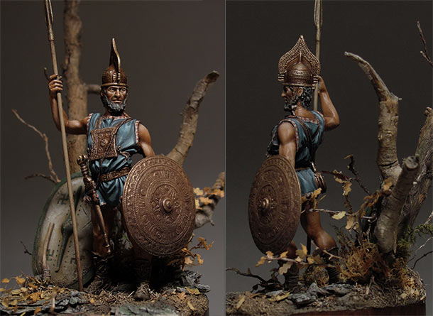 Figures: Italic warrior Figures: Italic warrior