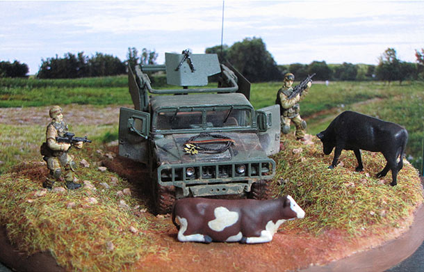 Dioramas and Vignettes: The Defender Dioramas and Vignettes: The Defender