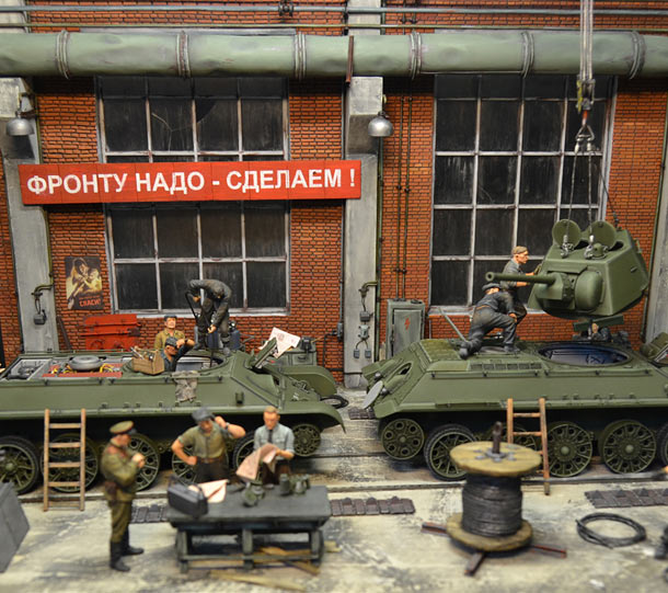 Dioramas and Vignettes: All for front, all for victory! Part 2 Dioramas and Vignettes: All for front, all for victory! Part 2