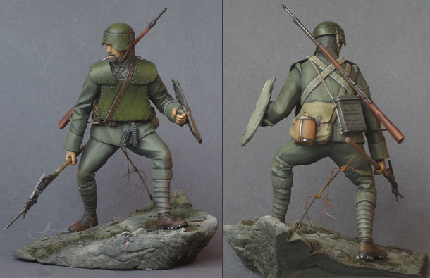 Figures: Italian ardito, 1916 Figures: Italian ardito, 1916