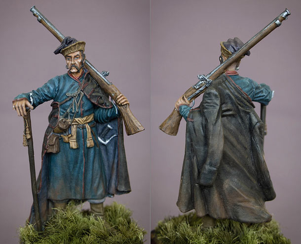 Figures: Enlisted cossack, 17th cent. Figures: Enlisted cossack, 17th cent.