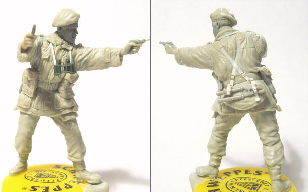 Sculpture: British SAS commander Sculpture: British SAS commander