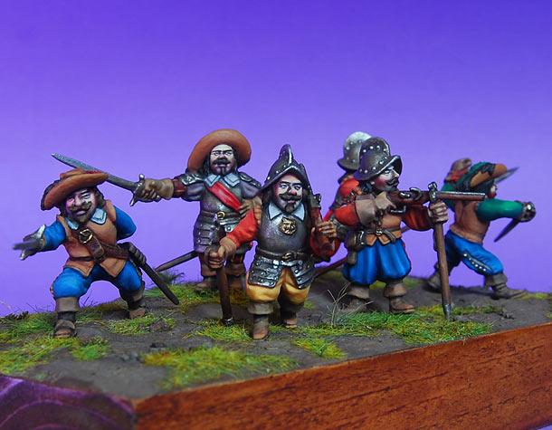 Figures: Spanish infantry, 17th cent. Figures: Spanish infantry, 17th cent.