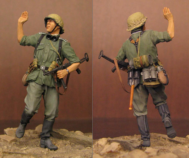 Figures: German infantryman Figures: German infantryman
