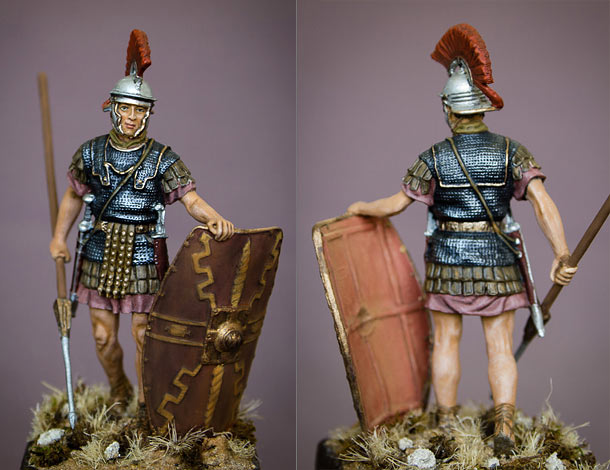 Figures: Roman legionary, I cent. A.D. Figures: Roman legionary, I cent. A.D.