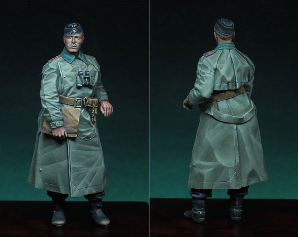 Figures: German tank officer Figures: German tank officer
