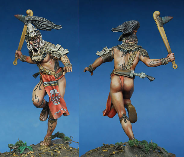 Figures: Mayan warlord Figures: Mayan warlord