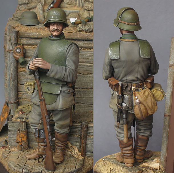 Figures: All Quiet at the Western Front. The Sentry Figures: All Quiet at the Western Front. The Sentry