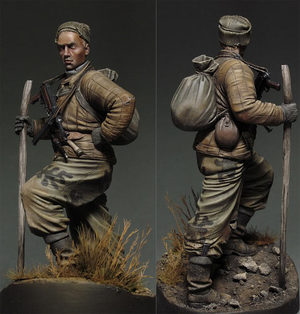 Figures: Red Army scout Figures: Red Army scout