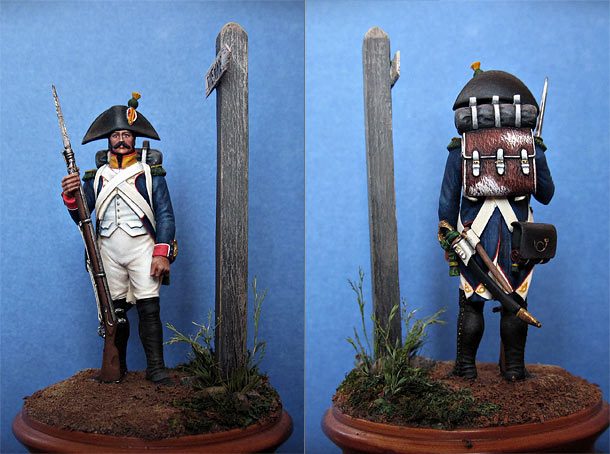 Figures: French voltigeur, 1805 Figures: French voltigeur, 1805