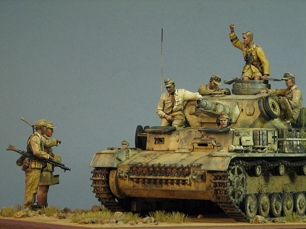Dioramas and Vignettes: Pz.IV Ausf.E in Africa Dioramas and Vignettes: Pz.IV Ausf.E in Africa