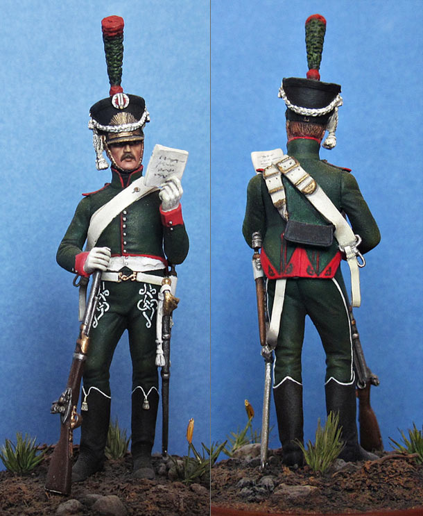 Figures: Private, 26 Schützen regt., 1809 Figures: Private, 26 Schützen regt., 1809