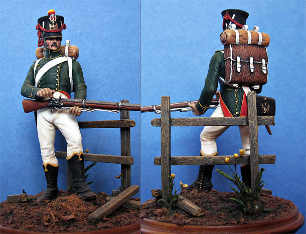 Figures: Flanker-grenadier of Imperial Guard Figures: Flanker-grenadier of Imperial Guard