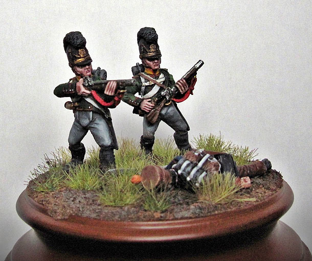 Figures: Bavarian chasseurs, 5th Battalion of light infantry Figures: Bavarian chasseurs, 5th Battalion of light infantry