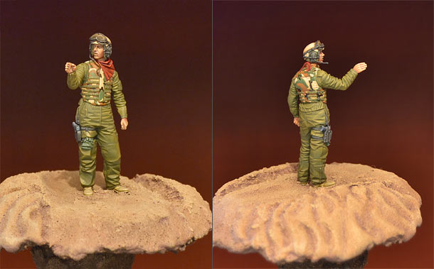 Figures: U.S. tank crewman, Iraq Figures: U.S. tank crewman, Iraq