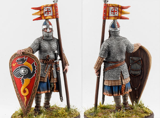 Figures: Norman knight, XI cent. Figures: Norman knight, XI cent.