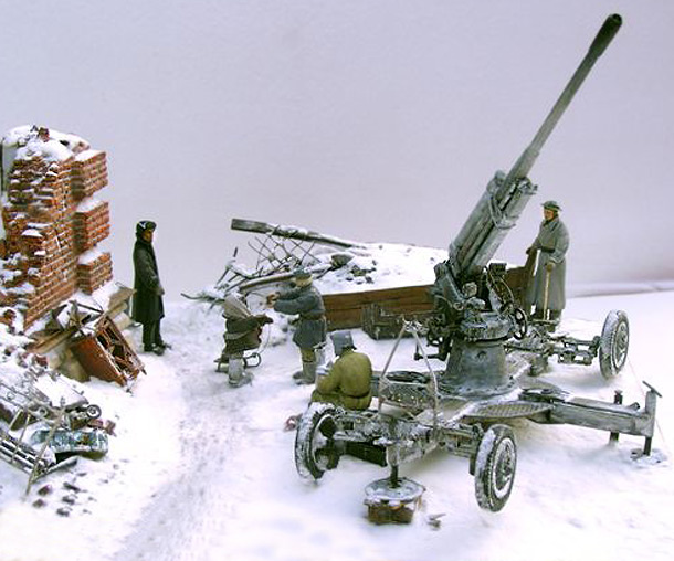 Dioramas and Vignettes: AA Gun Crew, Leningrad, 1942 Dioramas and Vignettes: AA Gun Crew, Leningrad, 1942