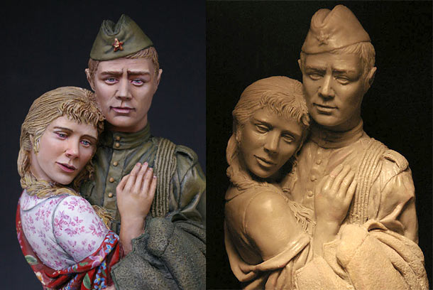 Sculpture: Promise me to come back Sculpture: Promise me to come back