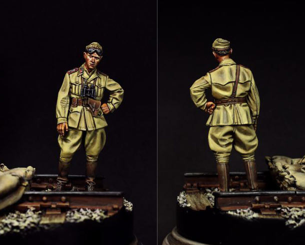 Figures: Italian tank crewman Figures: Italian tank crewman
