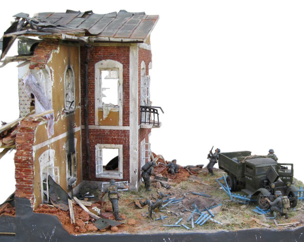 Dioramas and Vignettes: I'm the fortress! I'm fighting and waiting for reinforcement! Dioramas and Vignettes: I'm the fortress! I'm fighting and waiting for reinforcement!