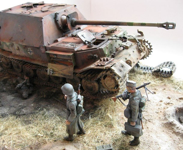 Dioramas and Vignettes: Kursk bulge. The Retreat Dioramas and Vignettes: Kursk bulge. The Retreat