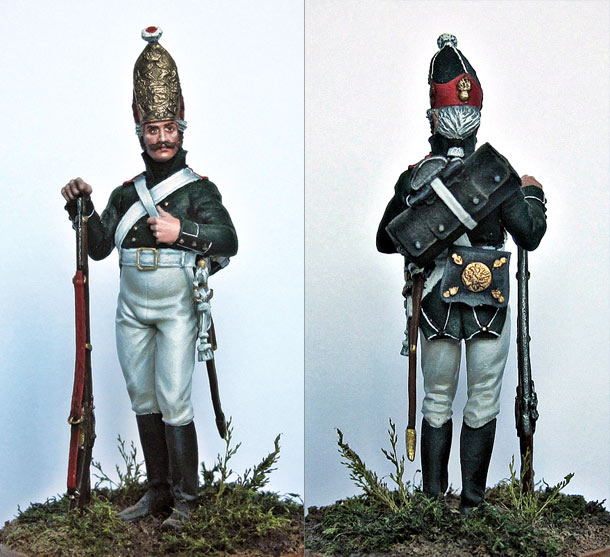 Figures: Grenadier, 1st Naval regt., 1803-07 Figures: Grenadier, 1st Naval regt., 1803-07