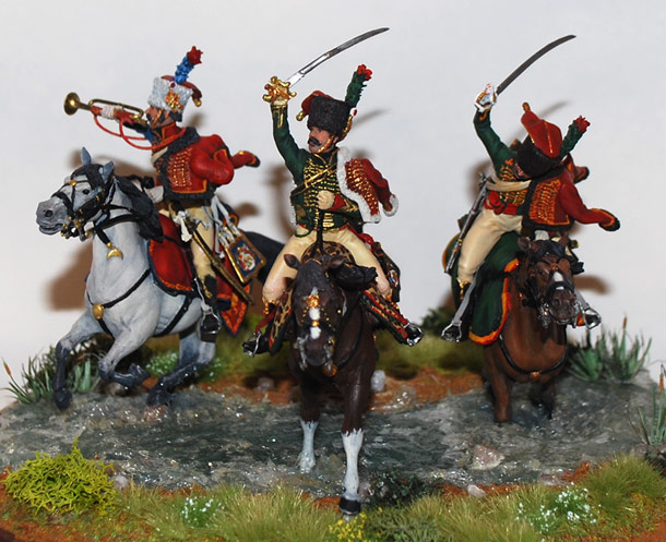 Dioramas and Vignettes: Charge of Guard Horse Chasseurs Dioramas and Vignettes: Charge of Guard Horse Chasseurs