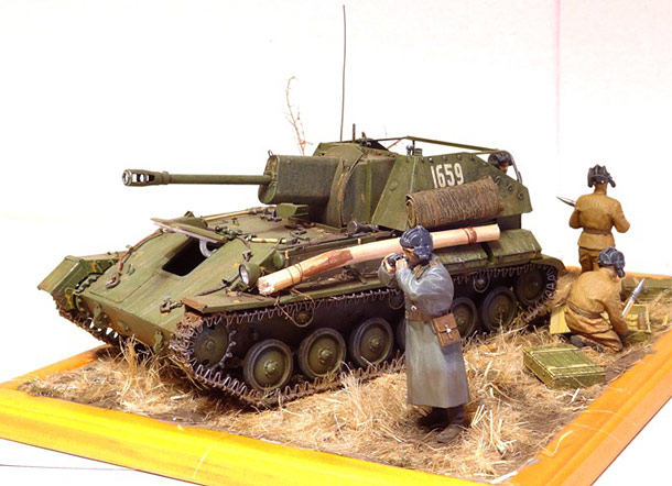 Dioramas and Vignettes: SU-76 Dioramas and Vignettes: SU-76