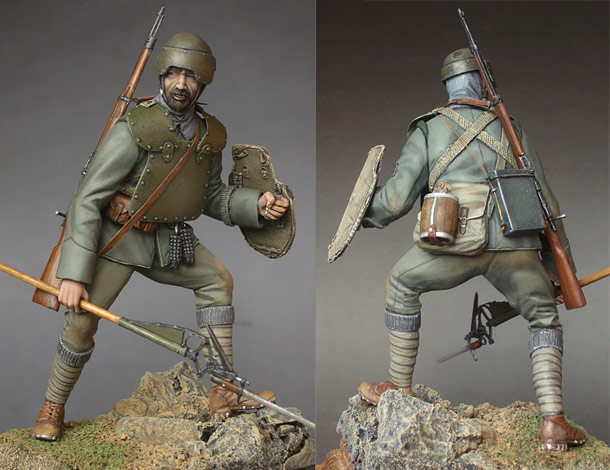 Figures: Italian ardito, 1916 Figures: Italian ardito, 1916