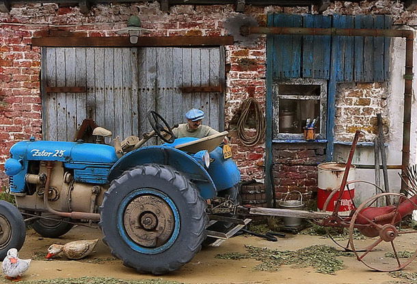 Dioramas and Vignettes: Czech homestead Dioramas and Vignettes: Czech homestead