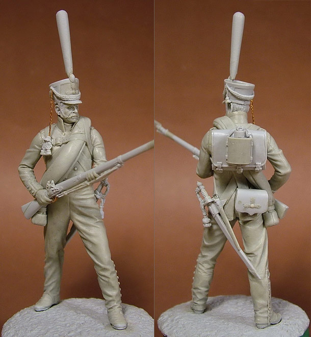 Sculpture: Russian grenadier, 1812 Sculpture: Russian grenadier, 1812