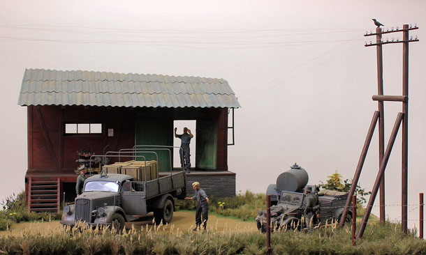 Dioramas and Vignettes: The Unloading Dioramas and Vignettes: The Unloading