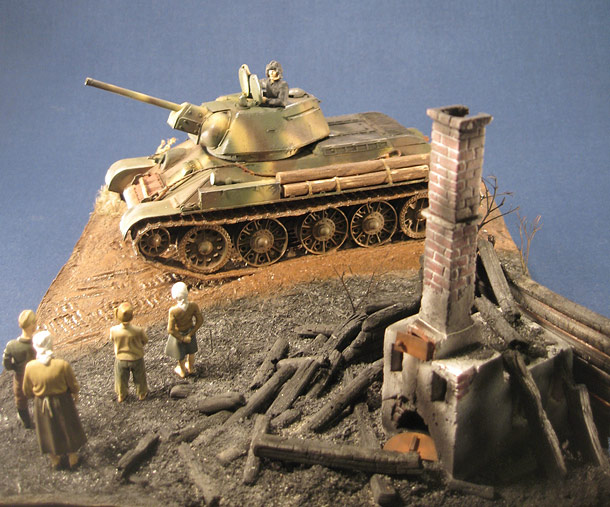 Dioramas and Vignettes: The burned land Dioramas and Vignettes: The burned land