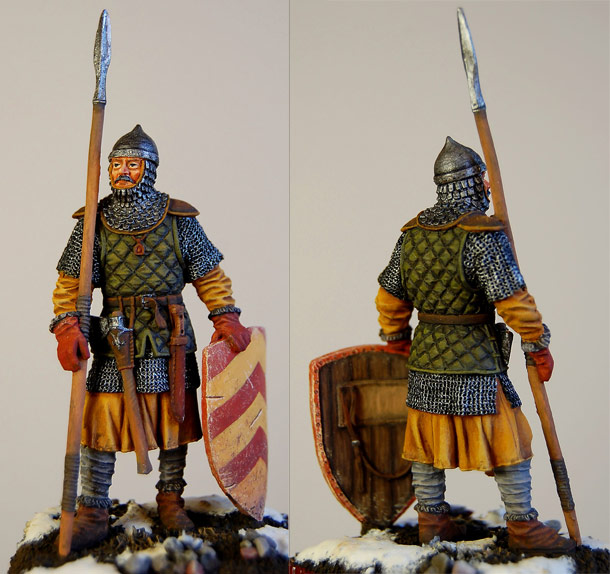 Figures: Russian warrior, 15th cent. Figures: Russian warrior, 15th cent.
