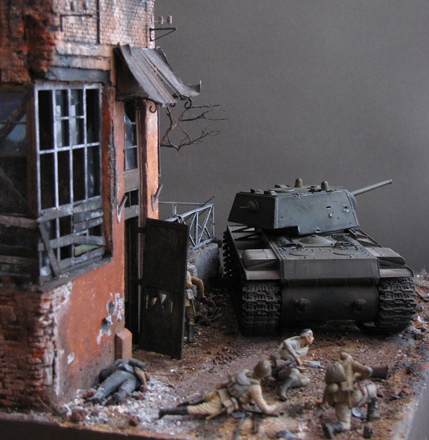 Dioramas and Vignettes: Formidable KV-1 Dioramas and Vignettes: Formidable KV-1